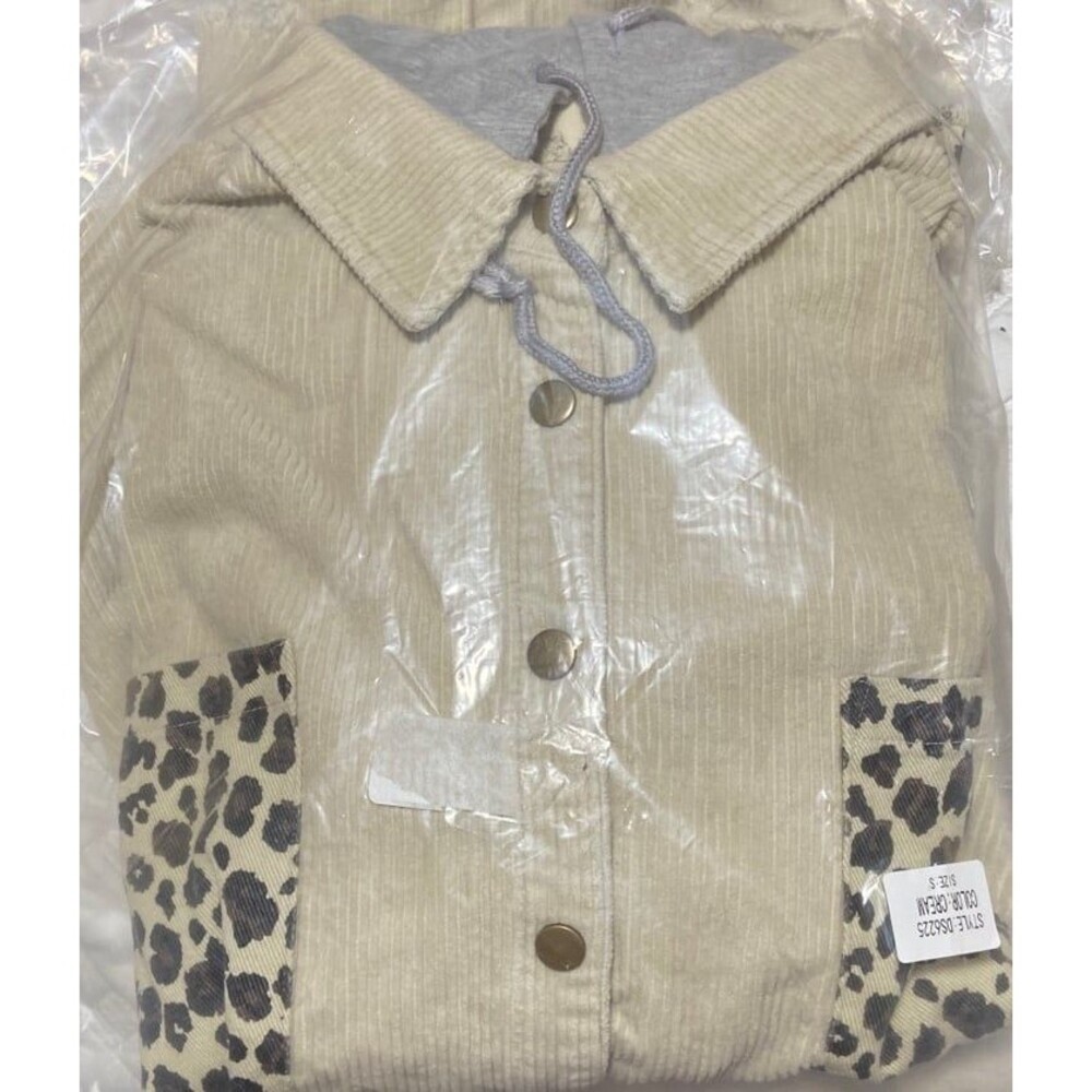 OLI HALI TOP OLI & HALI shirt Oli and Hali long sleeve snap down pockets boho SM - Picture 11 of 12